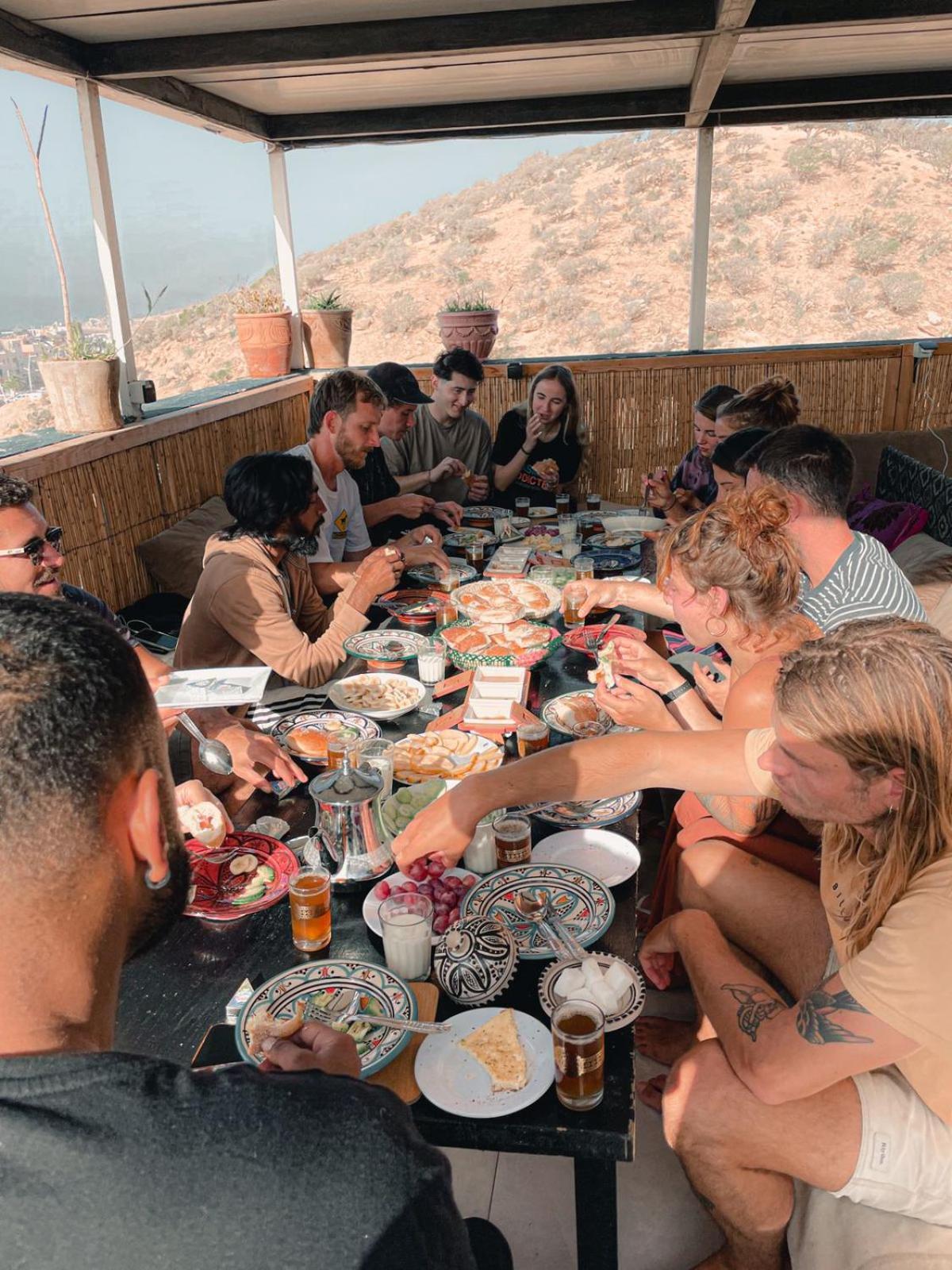 Tafoukt Surf Hostel Taghazout Kültér fotó